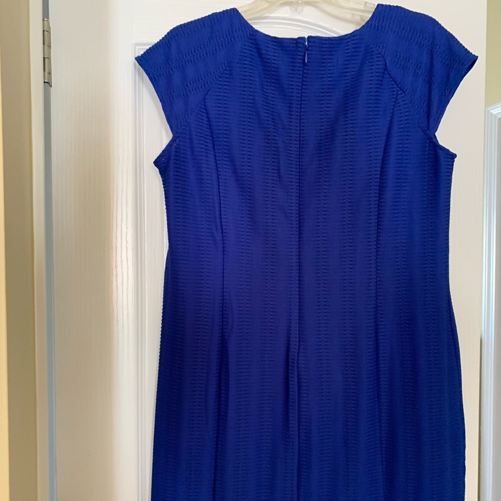 Linea by Louis Dell’Olio Blue Sheath Dress NWOT